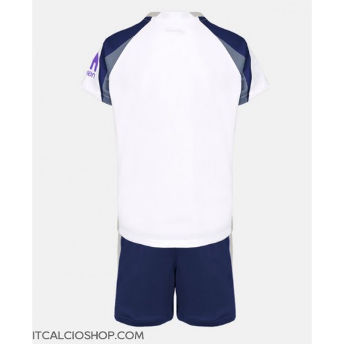 Tottenham Hotspur Prima Maglia Bambino 2025-26 Manica Corta (+ Pantaloni corti)